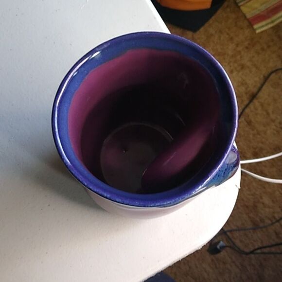 Original Hand Warmer Mugs Clay in Motion Studio cottagecore Grandmacore kitsch - Picture 4 of 7